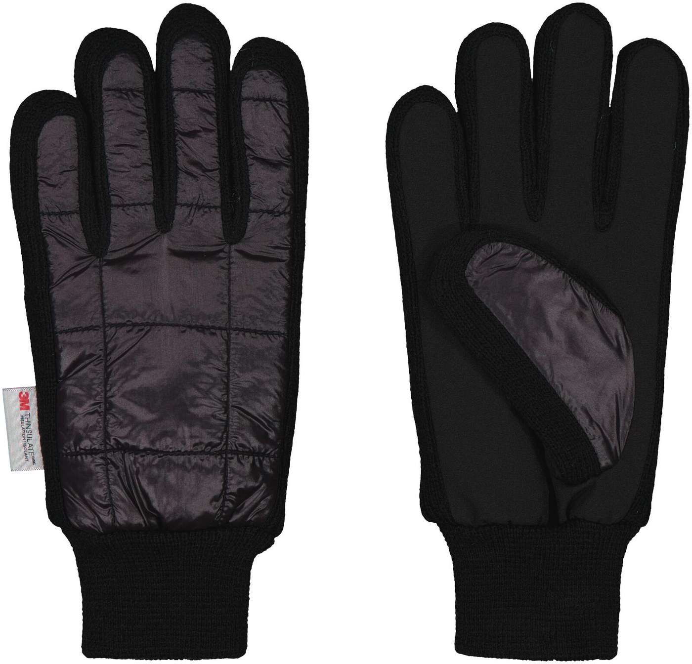 Варежки домашние женские 216Х062527 (размер L / XL, цвет черный)