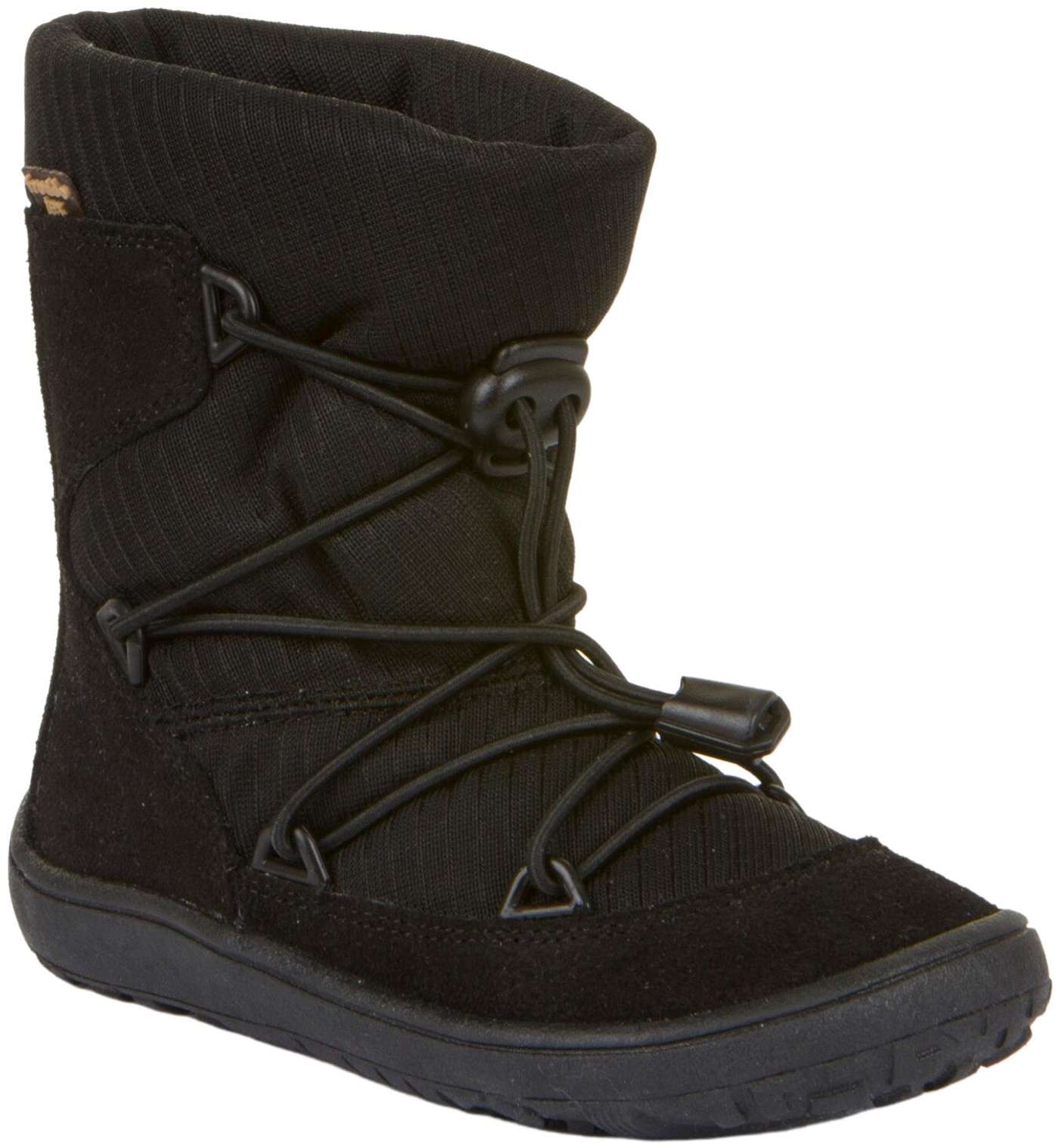 Детские зимние обувь barefoot Froddo Tex Track Wool (размер 25, цвет черный)