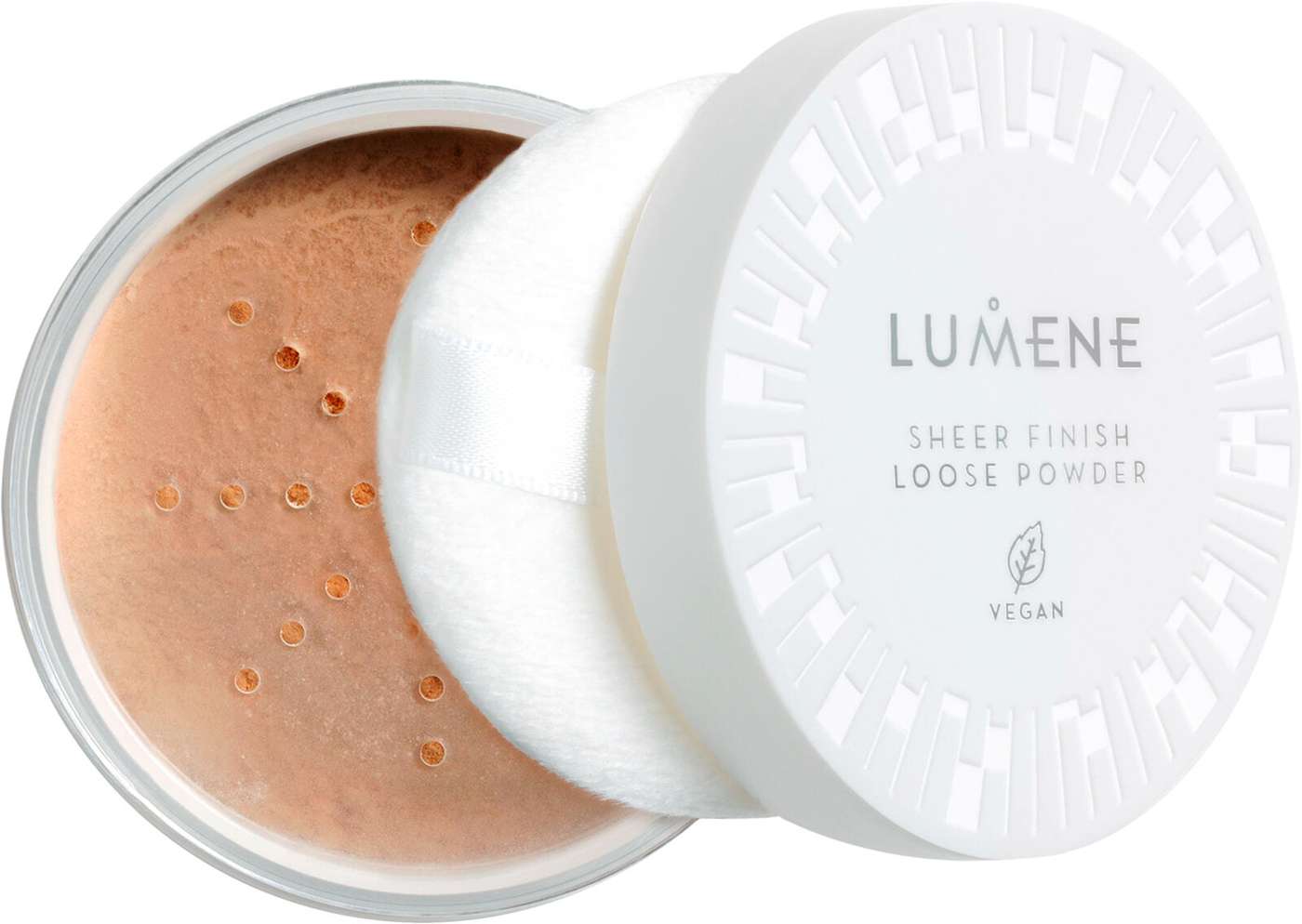 Рассыпчатая пудра Lumene Sheer Finish полупрозрачная средней глубины 8 г (цвет Полупрозрачный Средний Глубокий)
