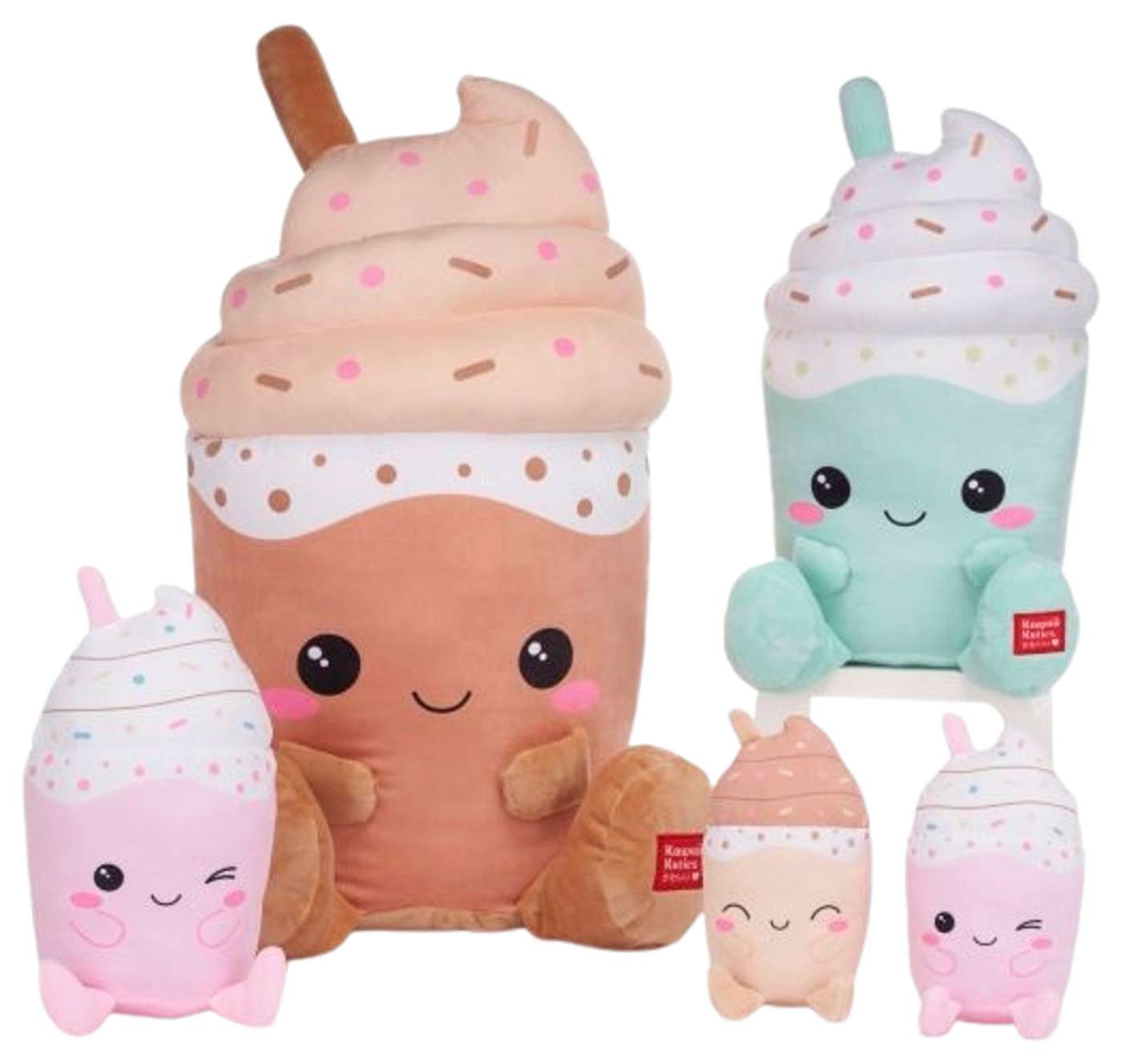 Мягкий коктейль Kawaii в ассортименте 24 см
