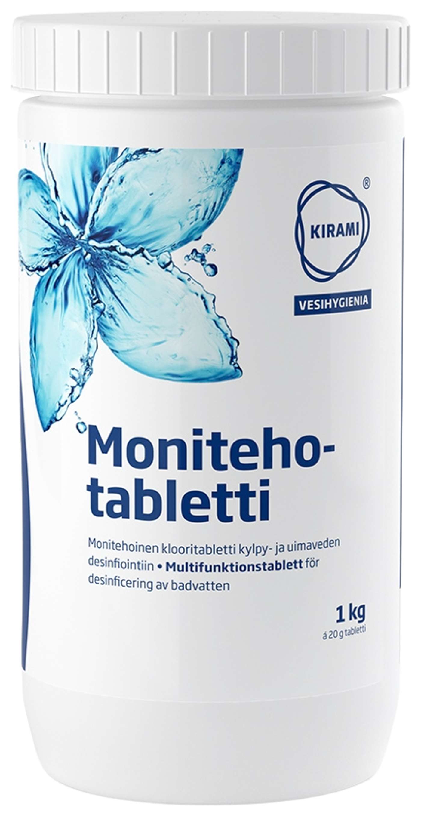 Таблетка хлора Кирами Мультипотентная таблетка 1кг