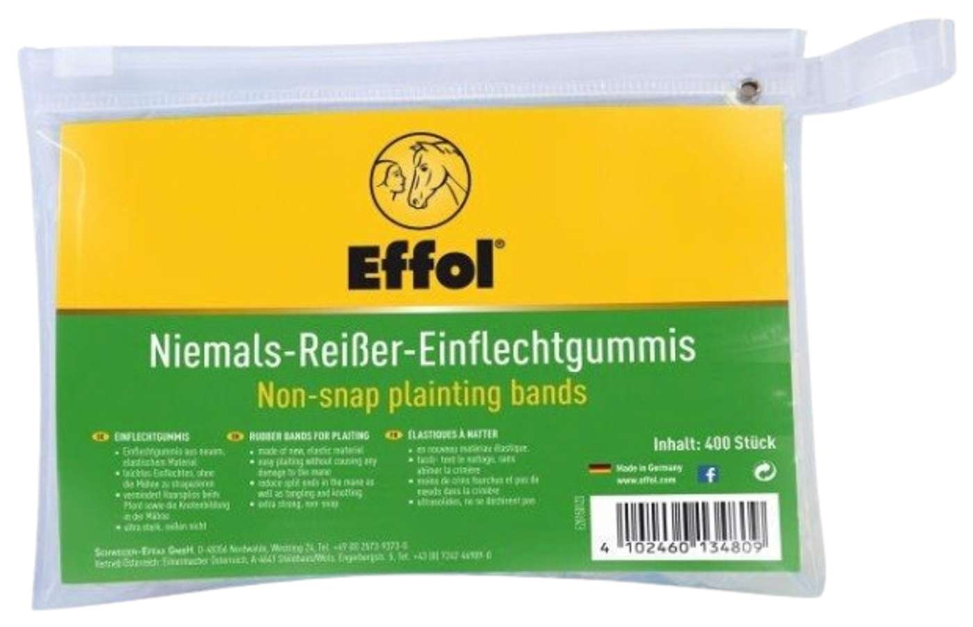 Выпрямители для волос Effol 400 шт бесцветные