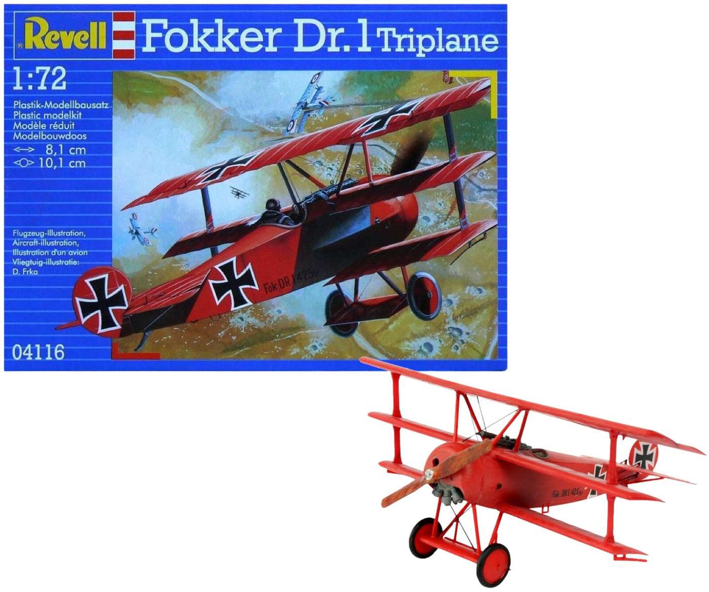 Ассортимент конструкторов Revell Propellers 1: 72 (цвет АССОРТИМЕНТ)