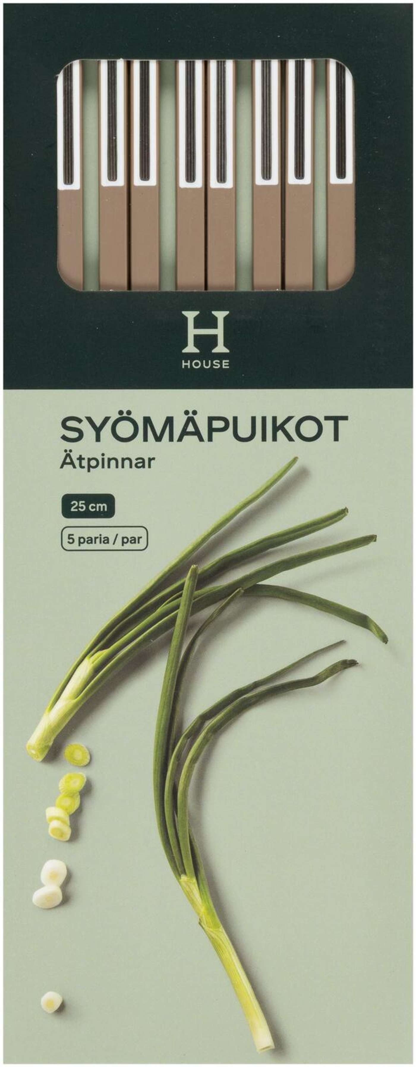 Палочки-домики 25 см 5 шт.