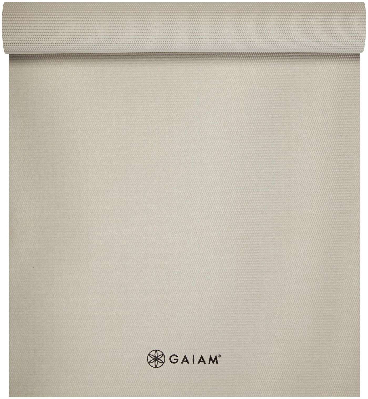 Коврик для йоги Gaiam Песчаник 4 мм Solid (цвет Песчаник)