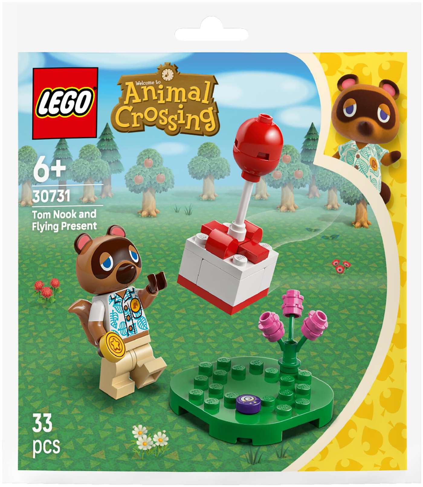LEGO® Animal Crossing 30731 Том Нук и летающий подарок
