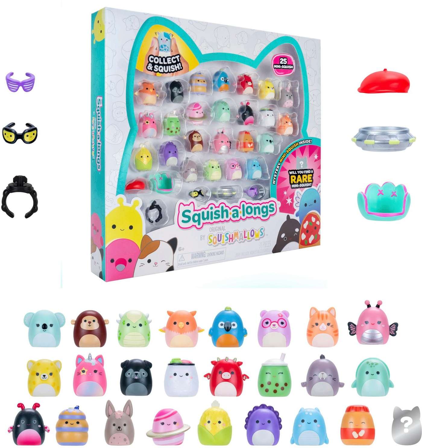 Фигурка-хлюпка 2, 5 см 25 шт S3