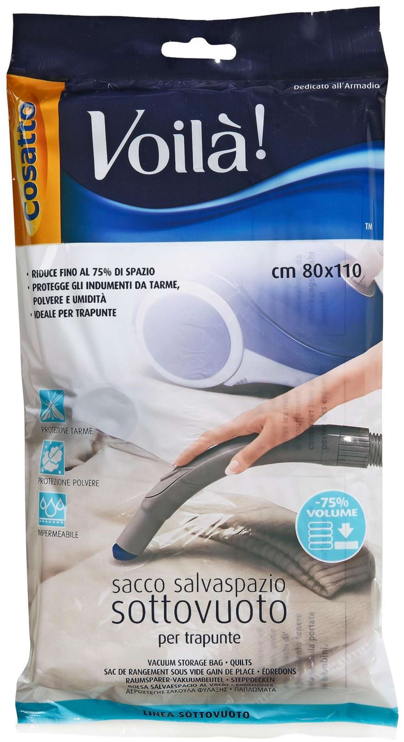 Вакуумный пакет Cosatto 80х110 см. (цвет Прозрачный)
