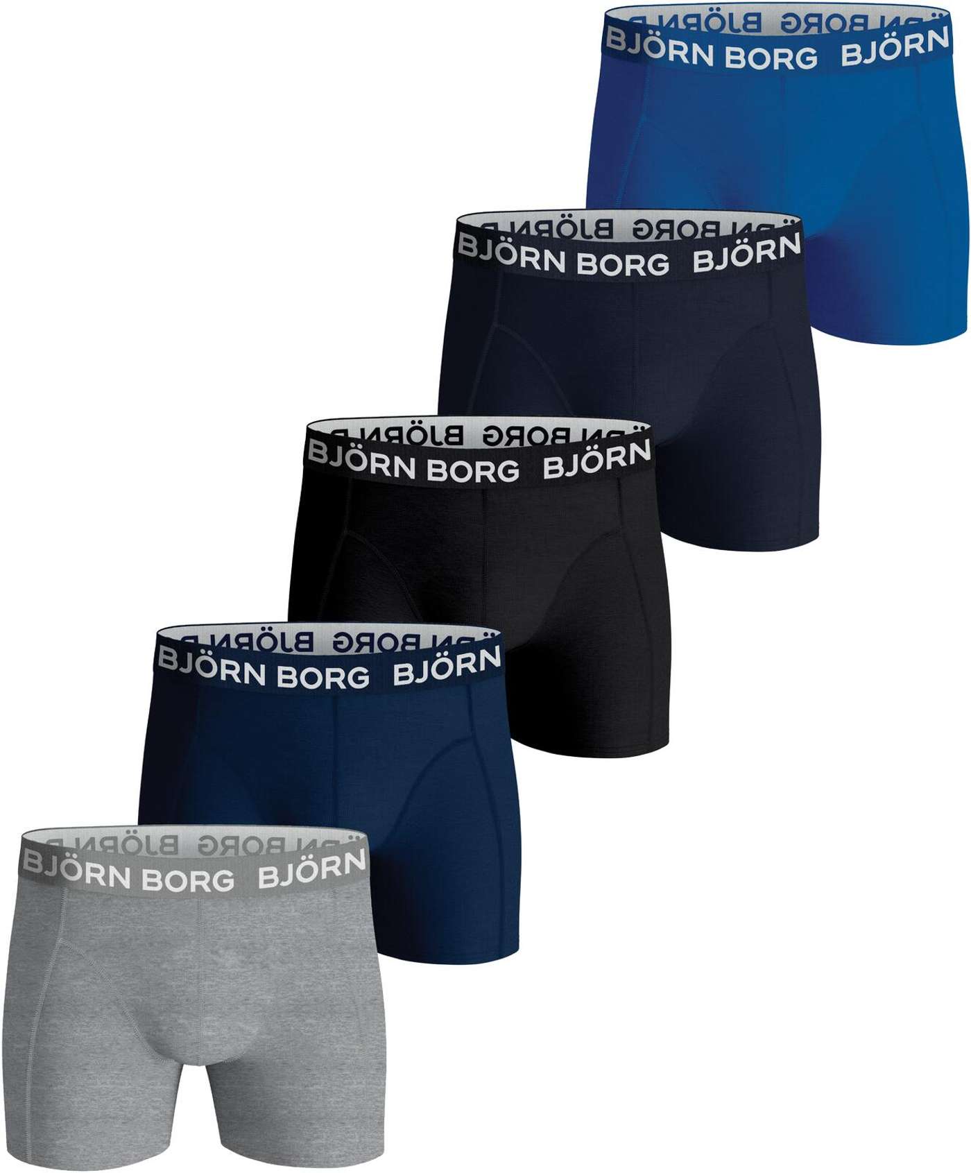 Детские боксеры Björn Borg, 5 шт. 10004216 (размер 134-140 СМ, цвет Мультипак 2)