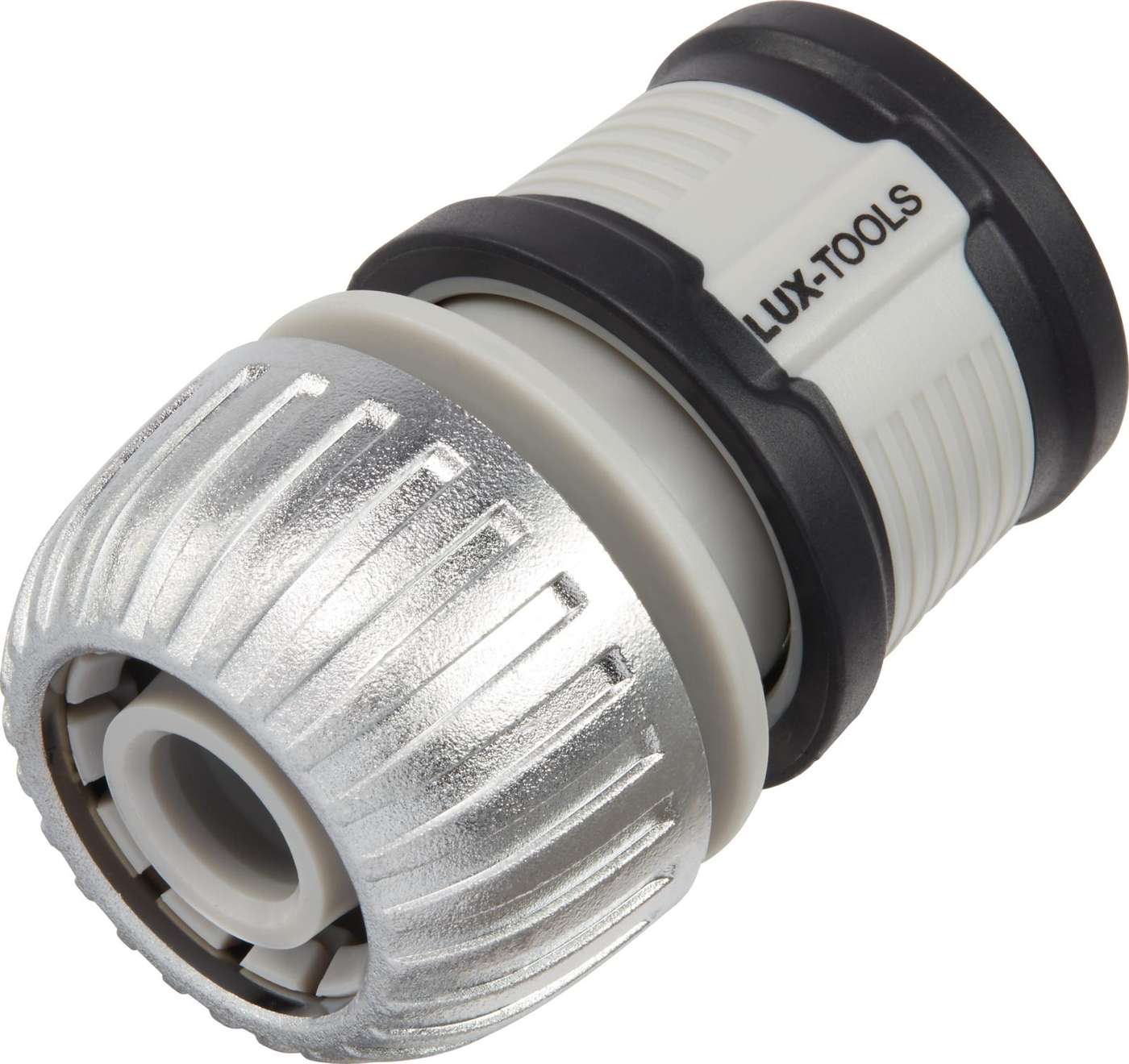 Быстроразъемное соединение LUX-Tools 3 / 4" металлическое с мягкой ручкой