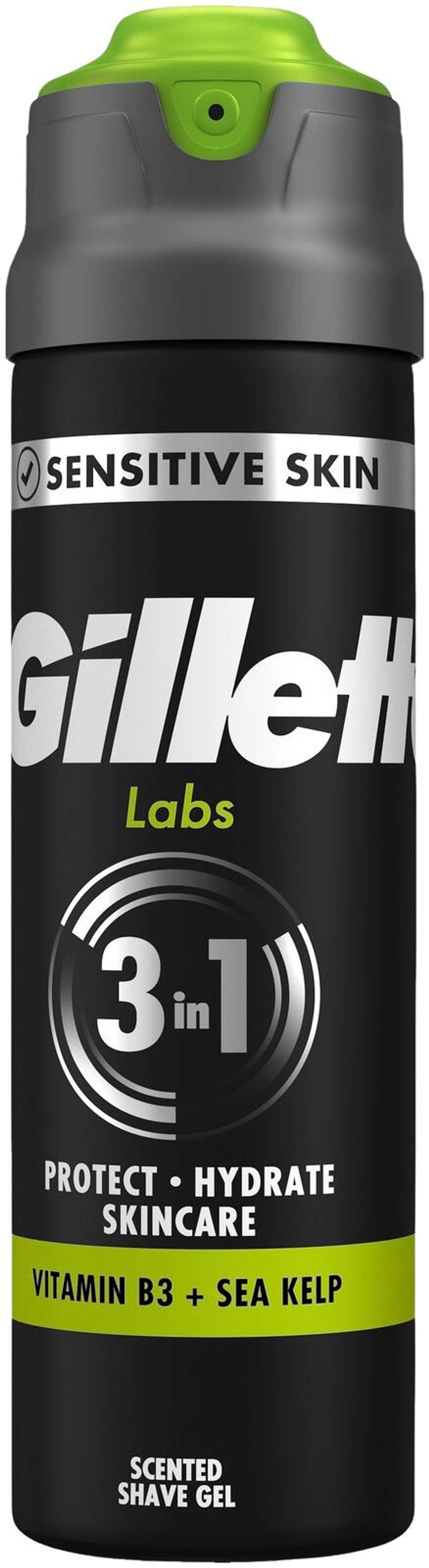 Gillette Labs Rapid Foaming Shave Gel 198 мл Гель для бритья