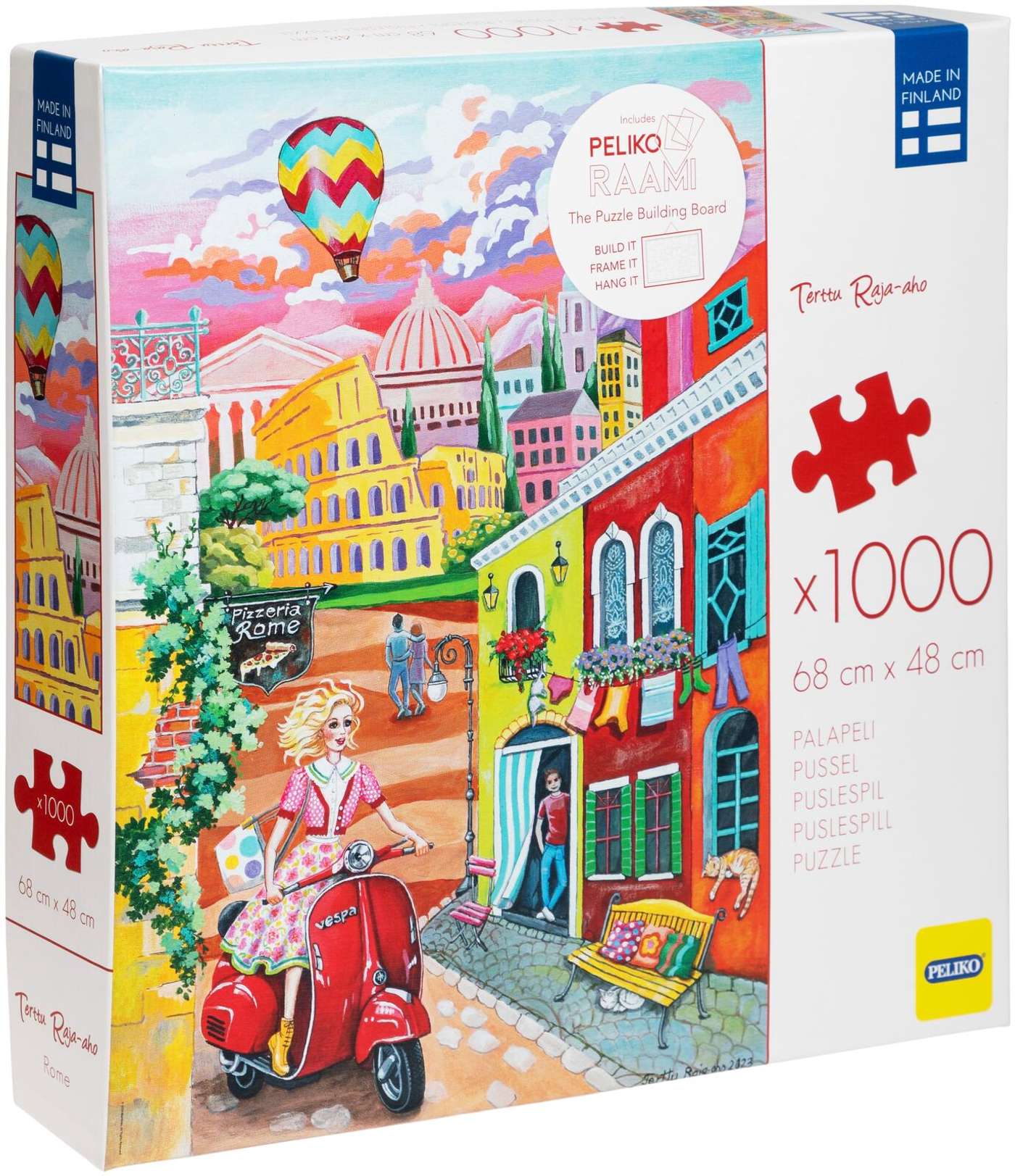 Пазл Peliko 1000 деталей Terttu Raja-aho Rome