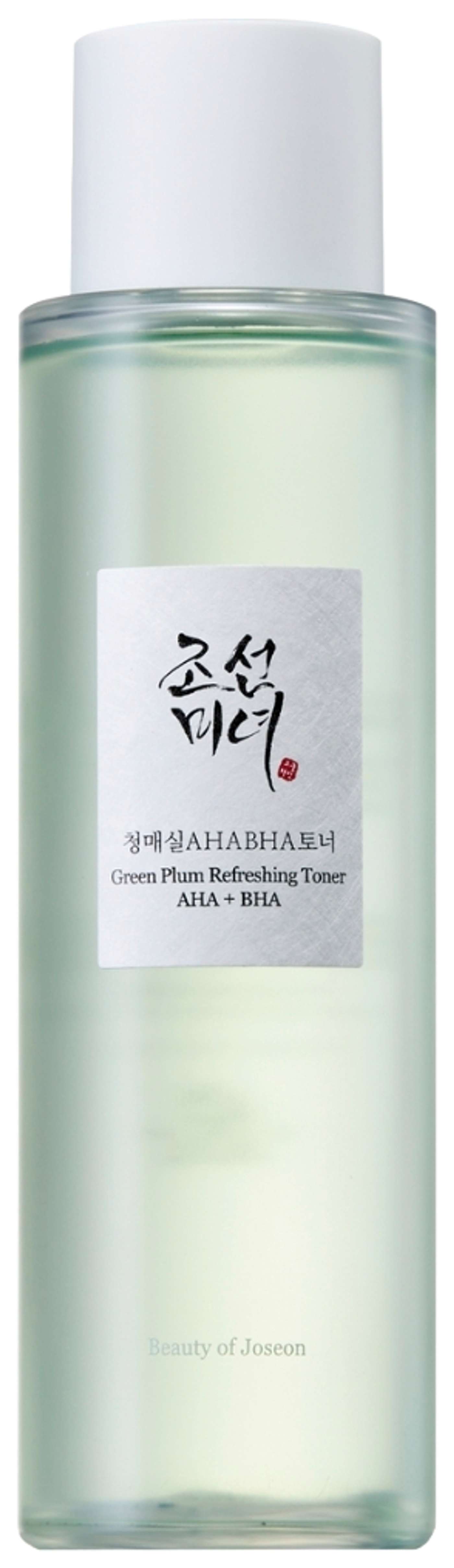 Beauty of Joseon Green Plum Refreshing Toner: тоник для лица AHA + BHA 150 мл