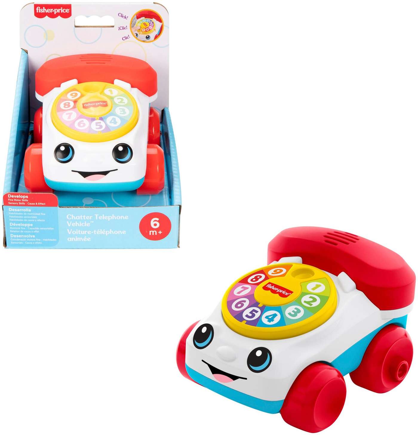 Классический мини-телефон Fisher-Price