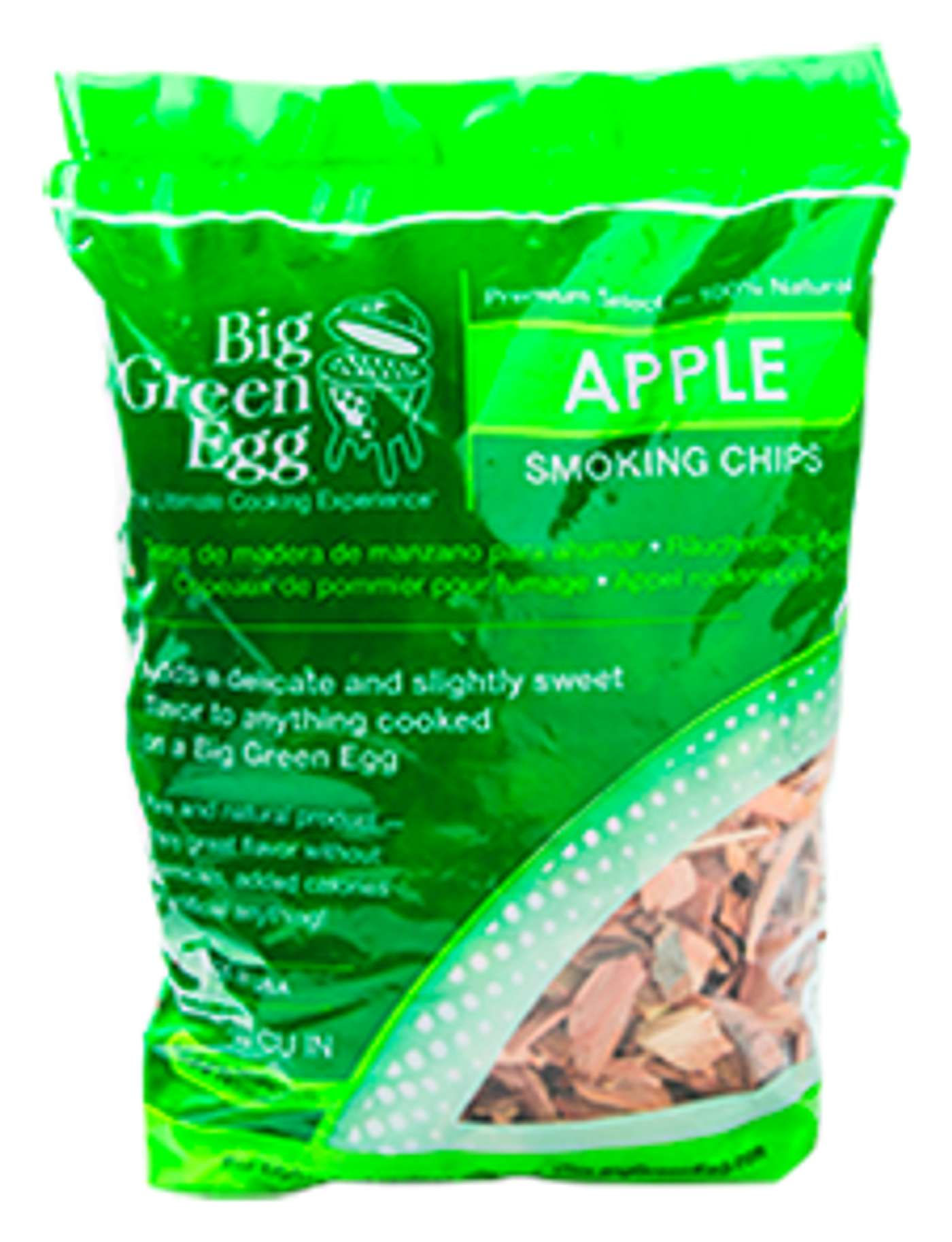 Чипсы Big Green Egg копчёные яблоки 3 л