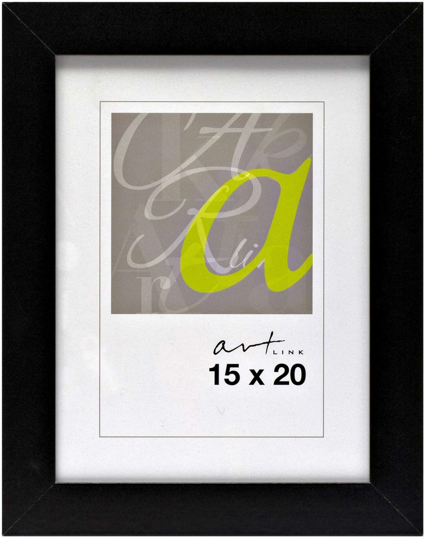 Рамка Art Link Trendline 15 x 20 см черная (цвет черный)