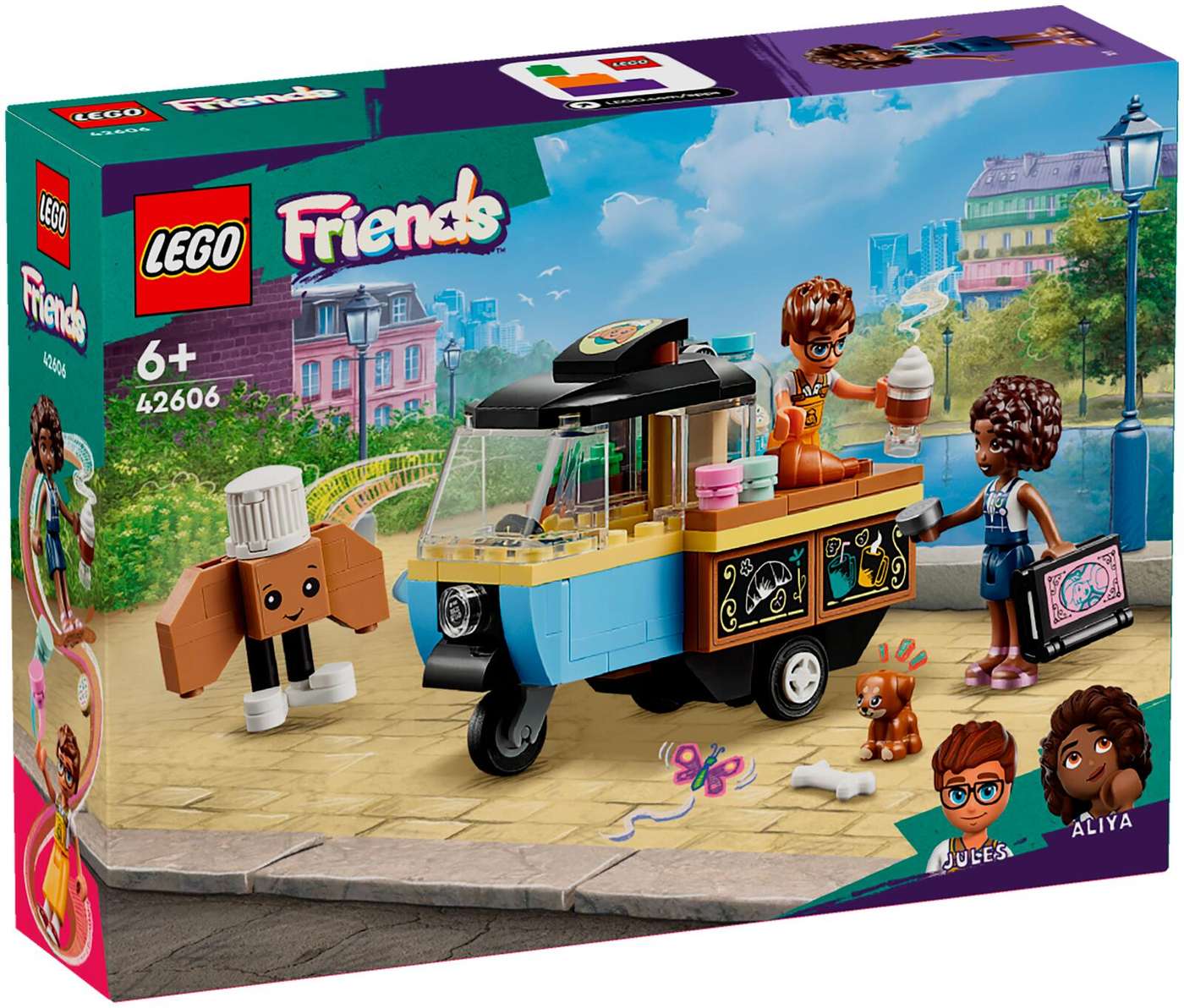 LEGO Friends 42606 Трехколесная тележка для выпечки
