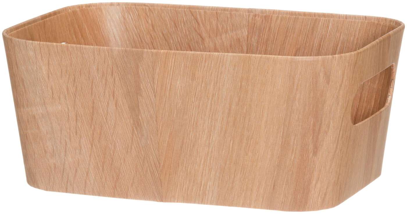 4Ящик для хранения Living Sense 26x18x11 см (цвет естественный)