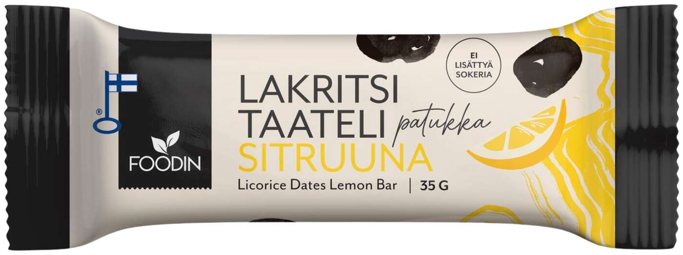 Финиковый батончик Foodin Licorice Lemon 35г