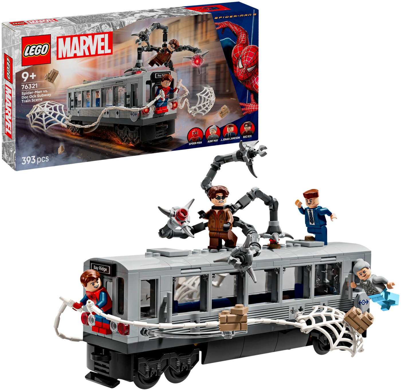 LEGO Super Heroes 76321 Человек-паук против Дока Ока - Битва в поезде