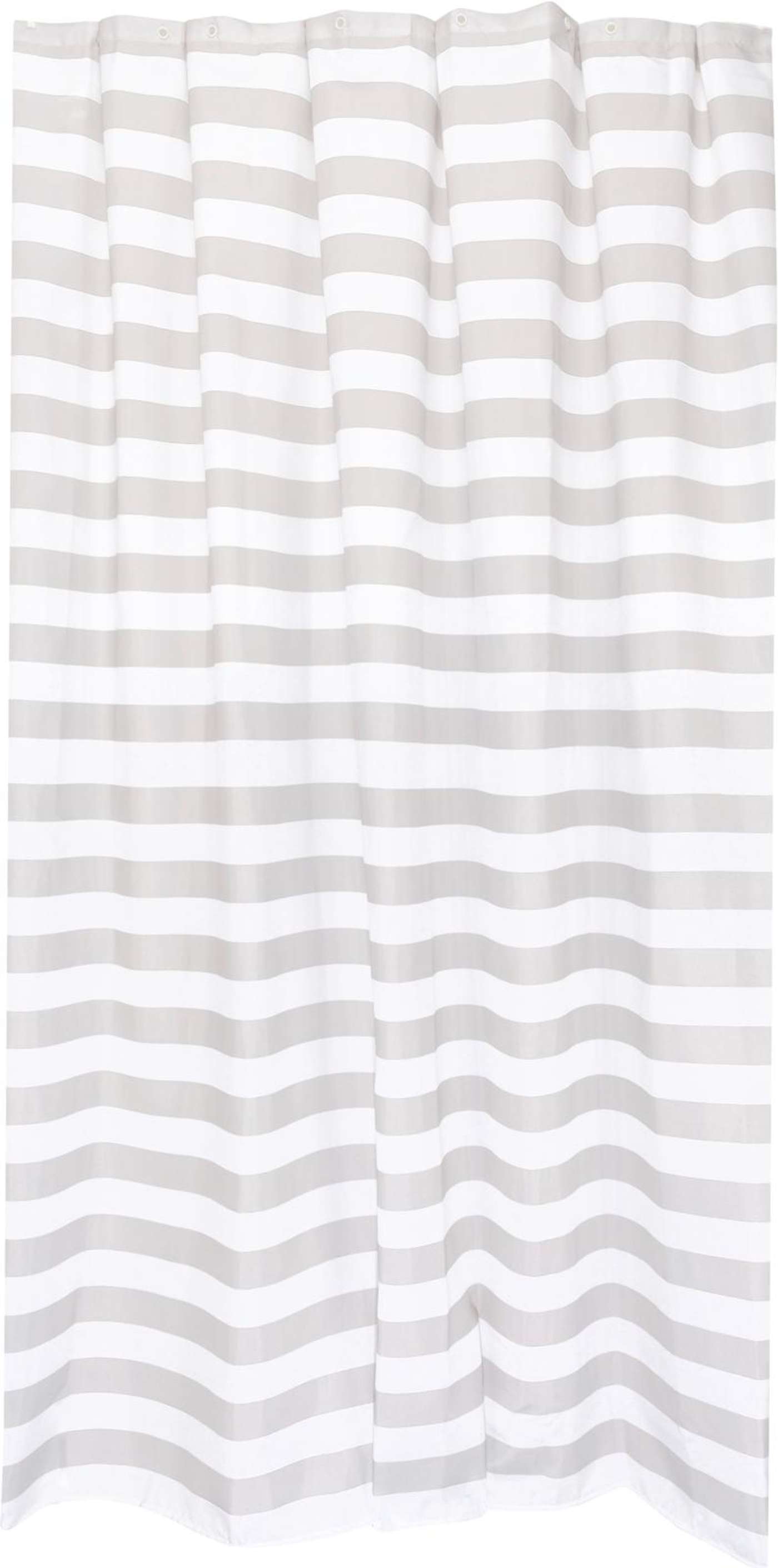 Штора для душа House Stripes 180 x 200 см (цвет Бежево-белый)