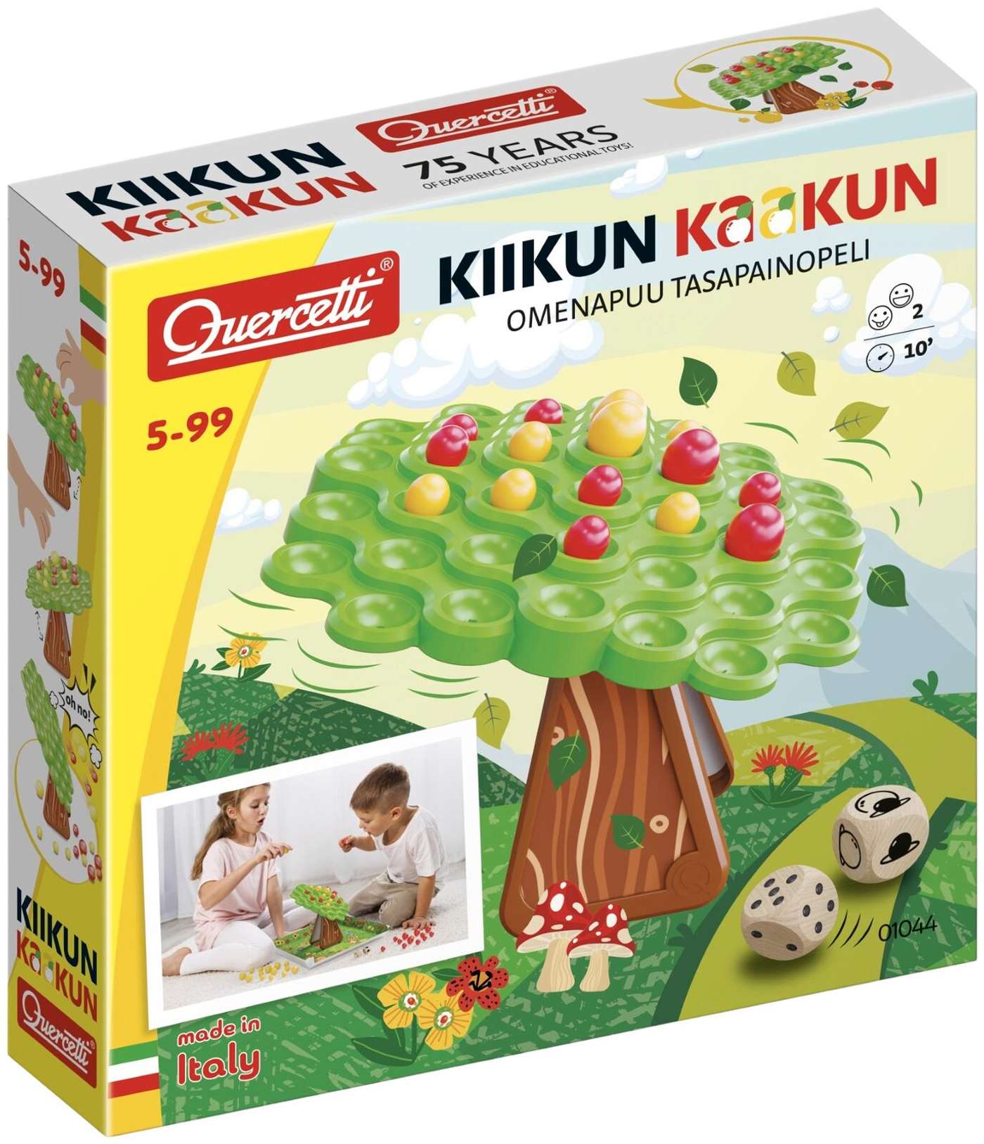 Игра «Баланс яблони» / Kiikun Kaakun