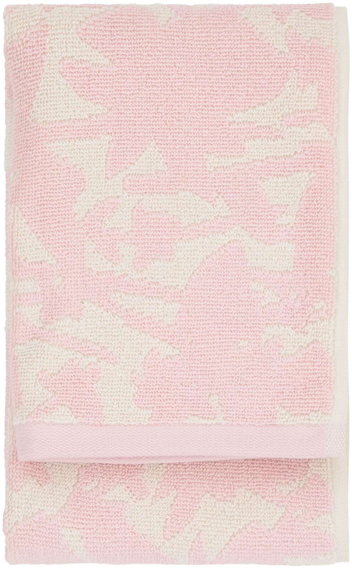 Полотенце для рук Finlayso Katvee 50x70 v. pun (цвет светло-красный / л.белый)