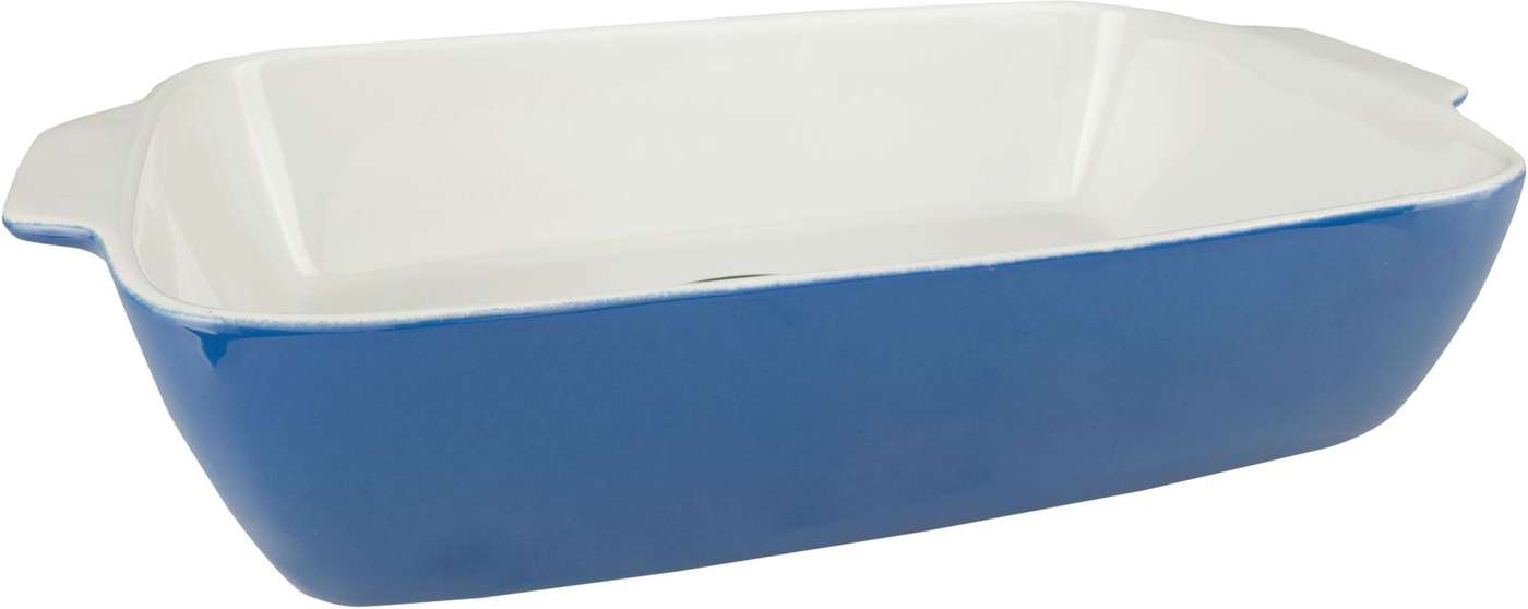 Форма для запекания Vista Alegre XXL P0538 40x26x8см (цвет Внутри белый , снаружи темно-синий.)