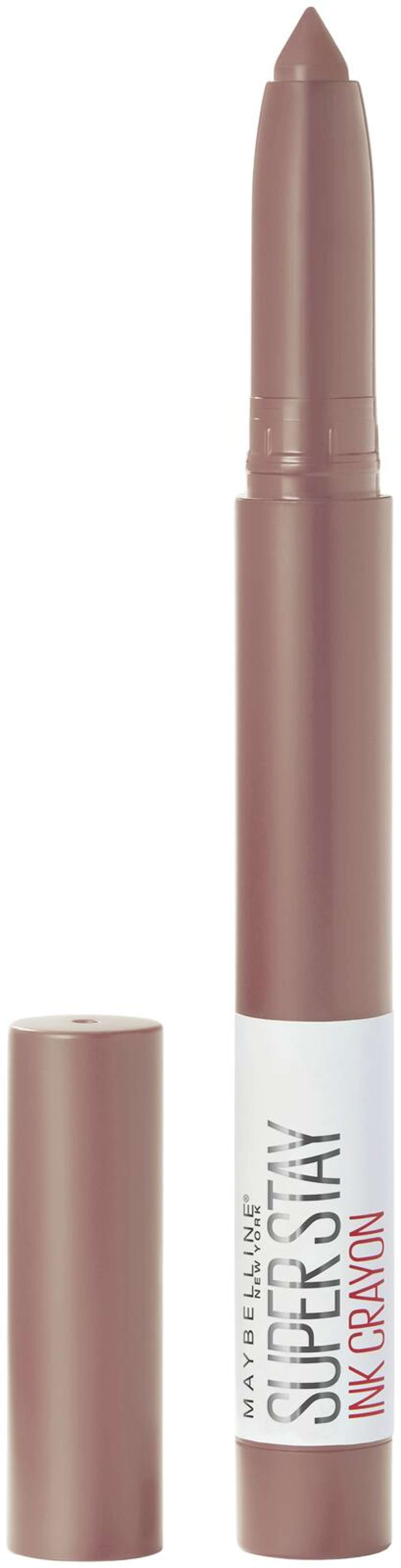 Губная помада Maybelline New York Super Stay Ink Crayon 10 Trust Your Gut 1, 5 г (цвет Доверяйте своей интуиции)