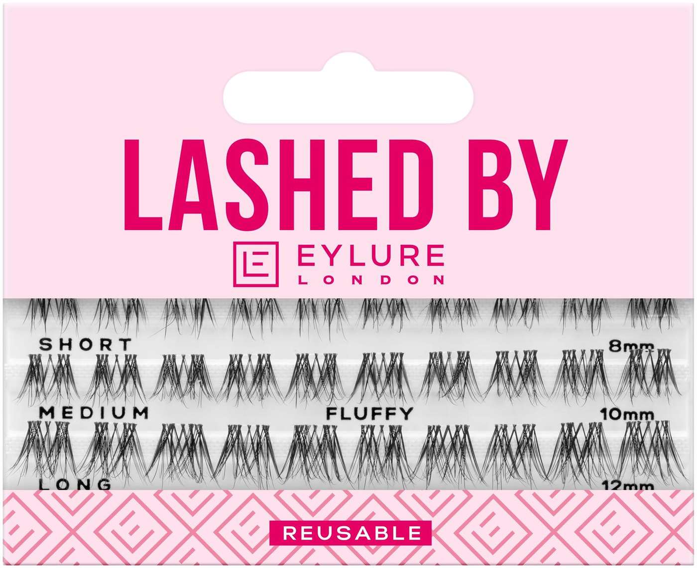 Eylure Lashed by - Кластеры Пушистые щипцы для завивки ресниц