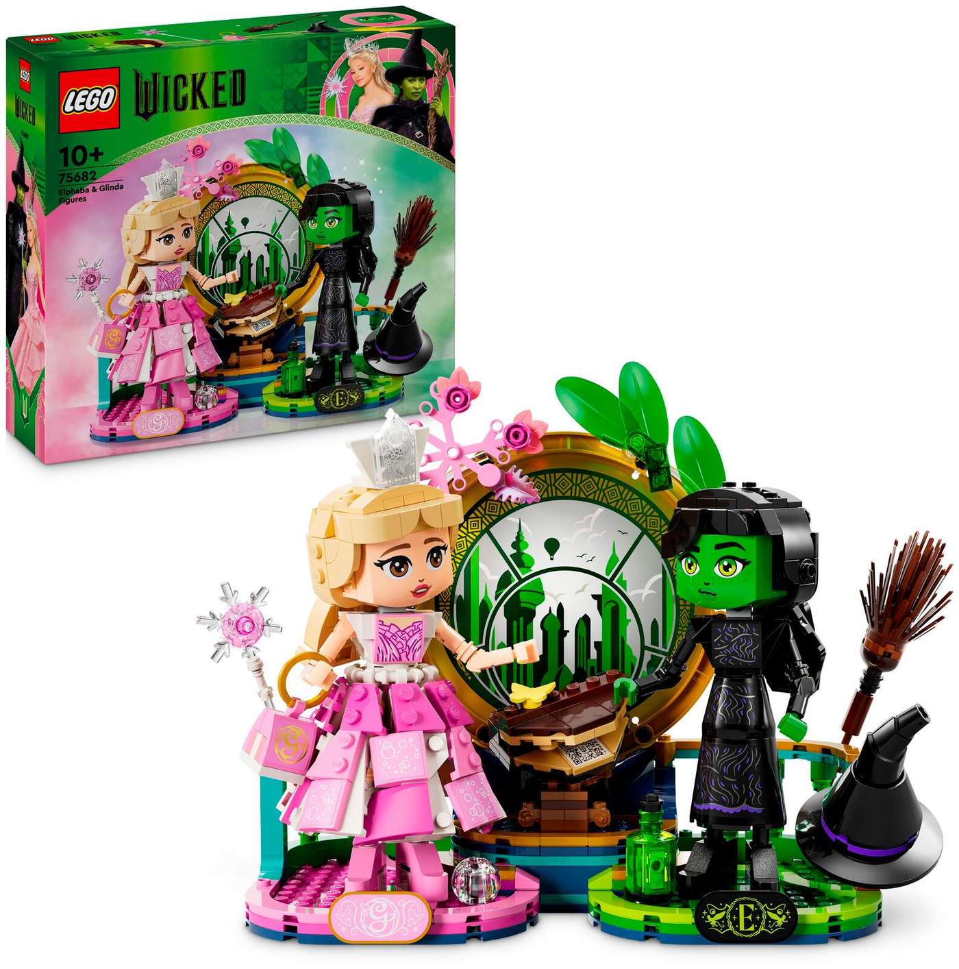 LEGO® Wicked Фигурки Эльфабы и Глинды 75682 Строительная игрушка