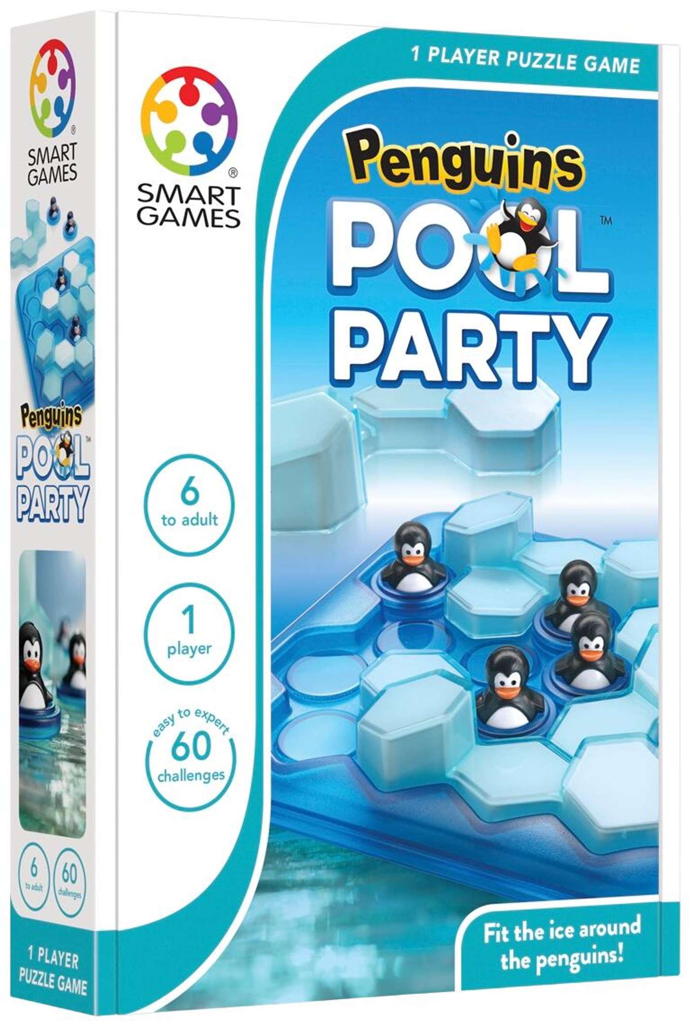 SmartGames Логическая игра Вечеринка у бассейна с пингвинами