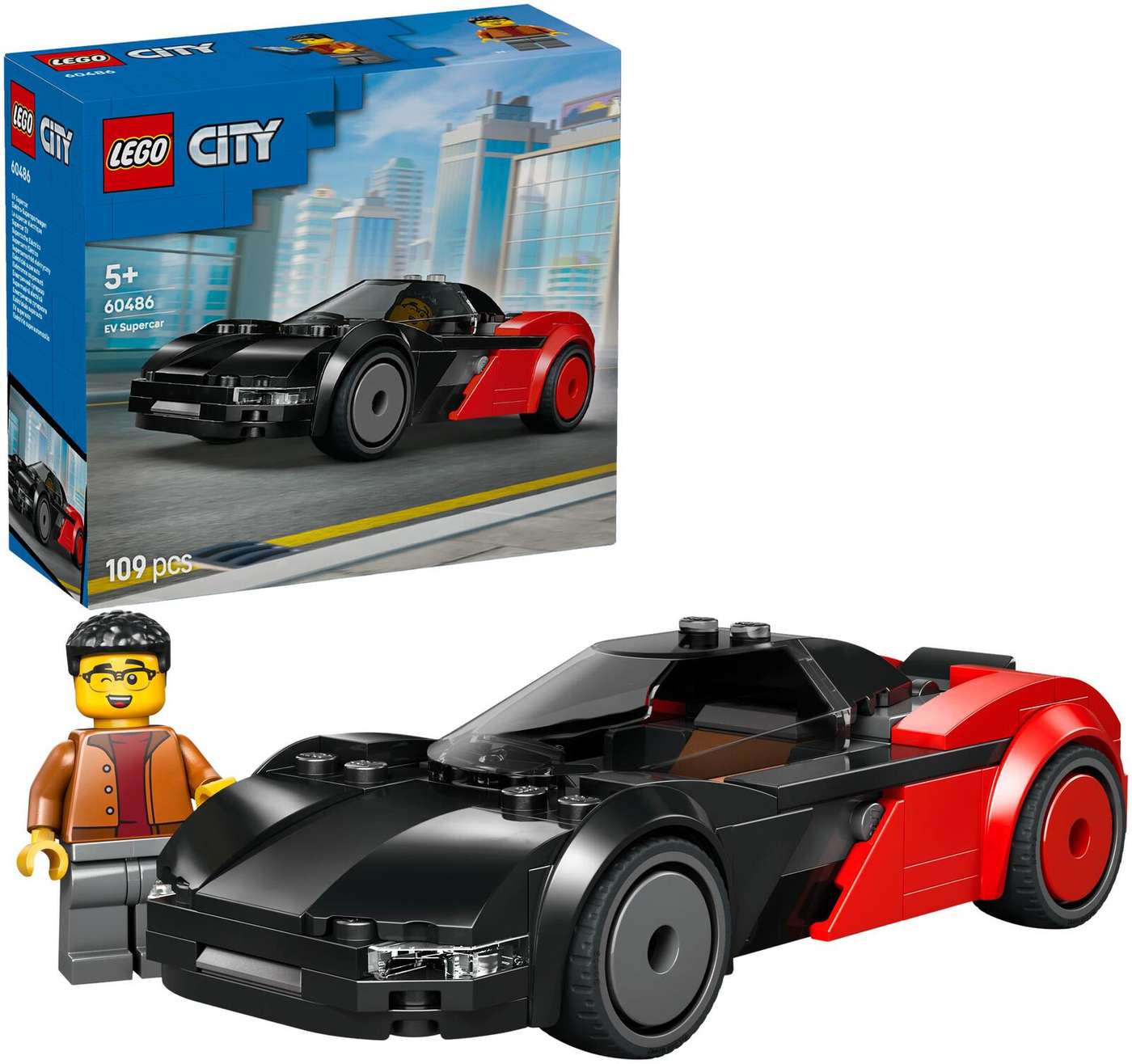 LEGO® City Great Vehicles (60486) Суперэлектрический автомобиль