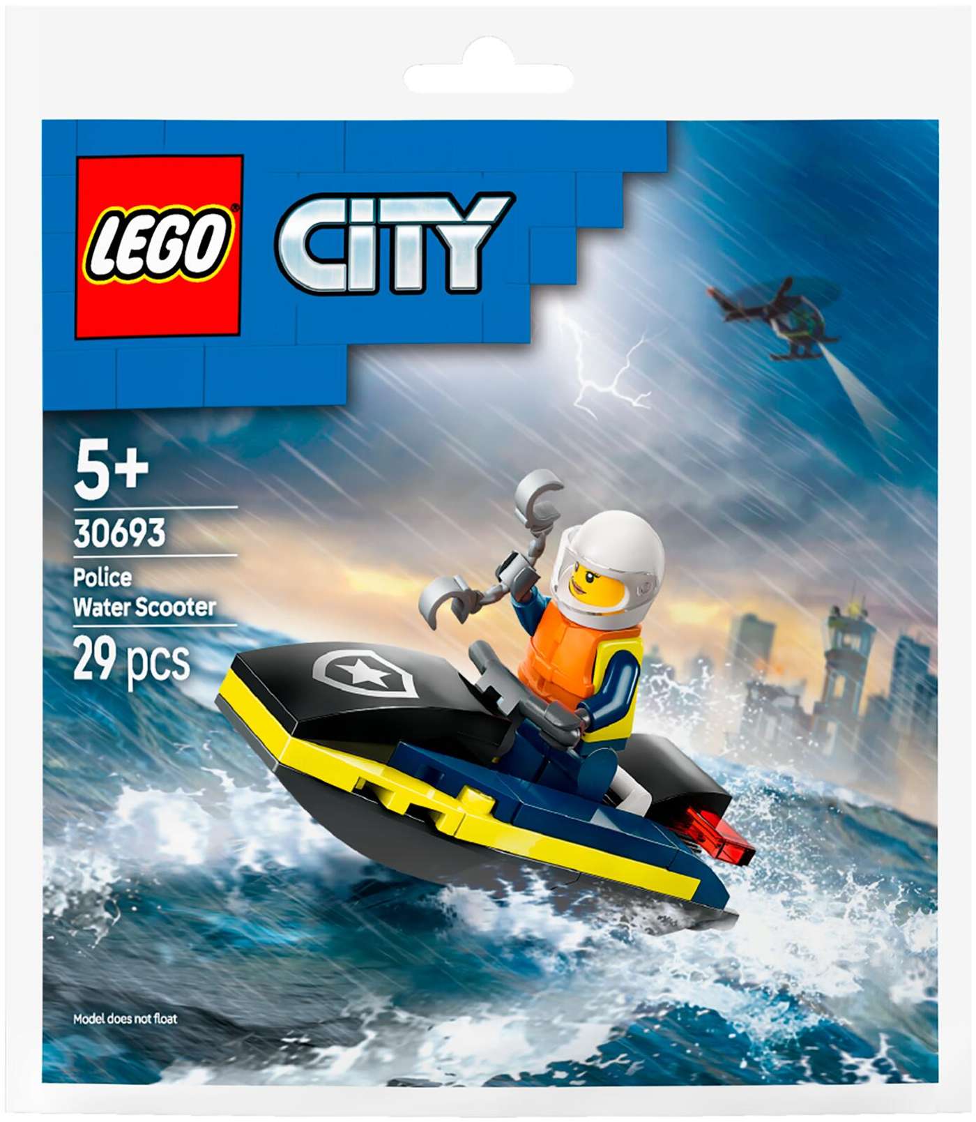 LEGO® Recruitment Bags (30693) Полицейский гидроцикл