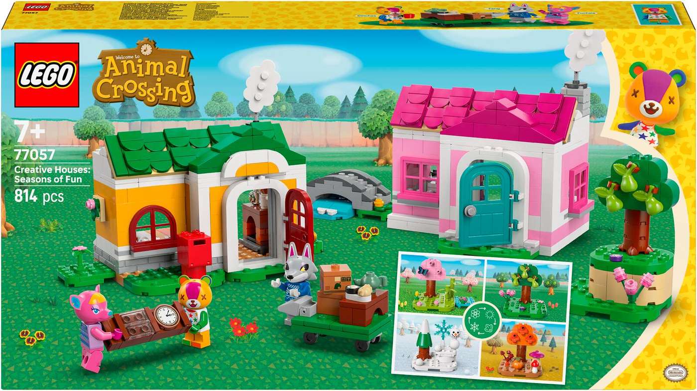 LEGO Animal Crossing 77057 Творческие дома: веселые времена года