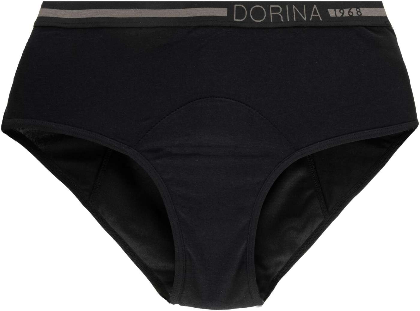 Женское нижнее белье миди Dorina Eco Moon, 2 шт. (размер С, цвет черный)