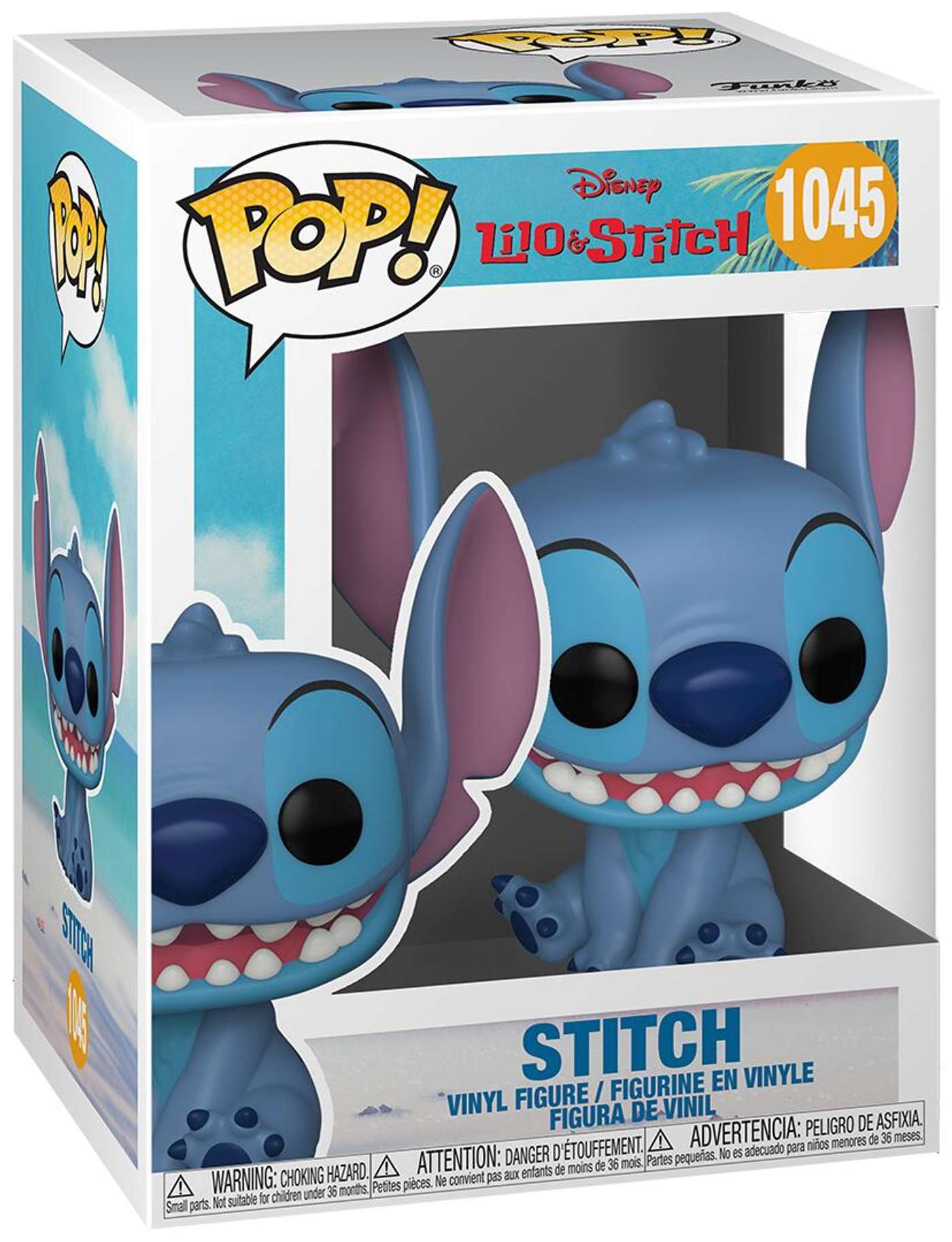 Funko POP Винил Lilo&Stitch Улыбающийся Сидящий Стич