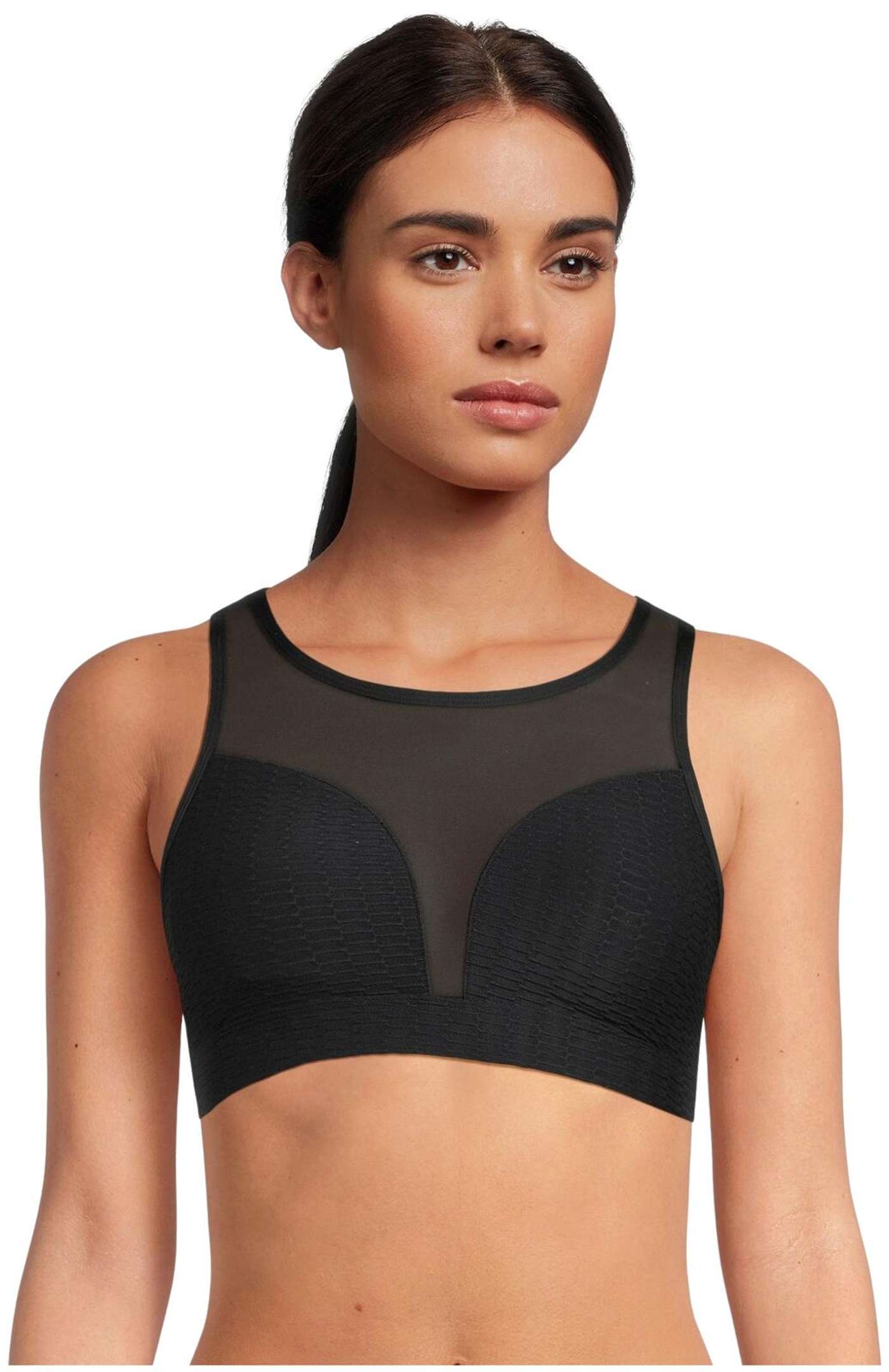 ВКЛ. женский жилет топ 211W082626 (размер С, цвет черный)