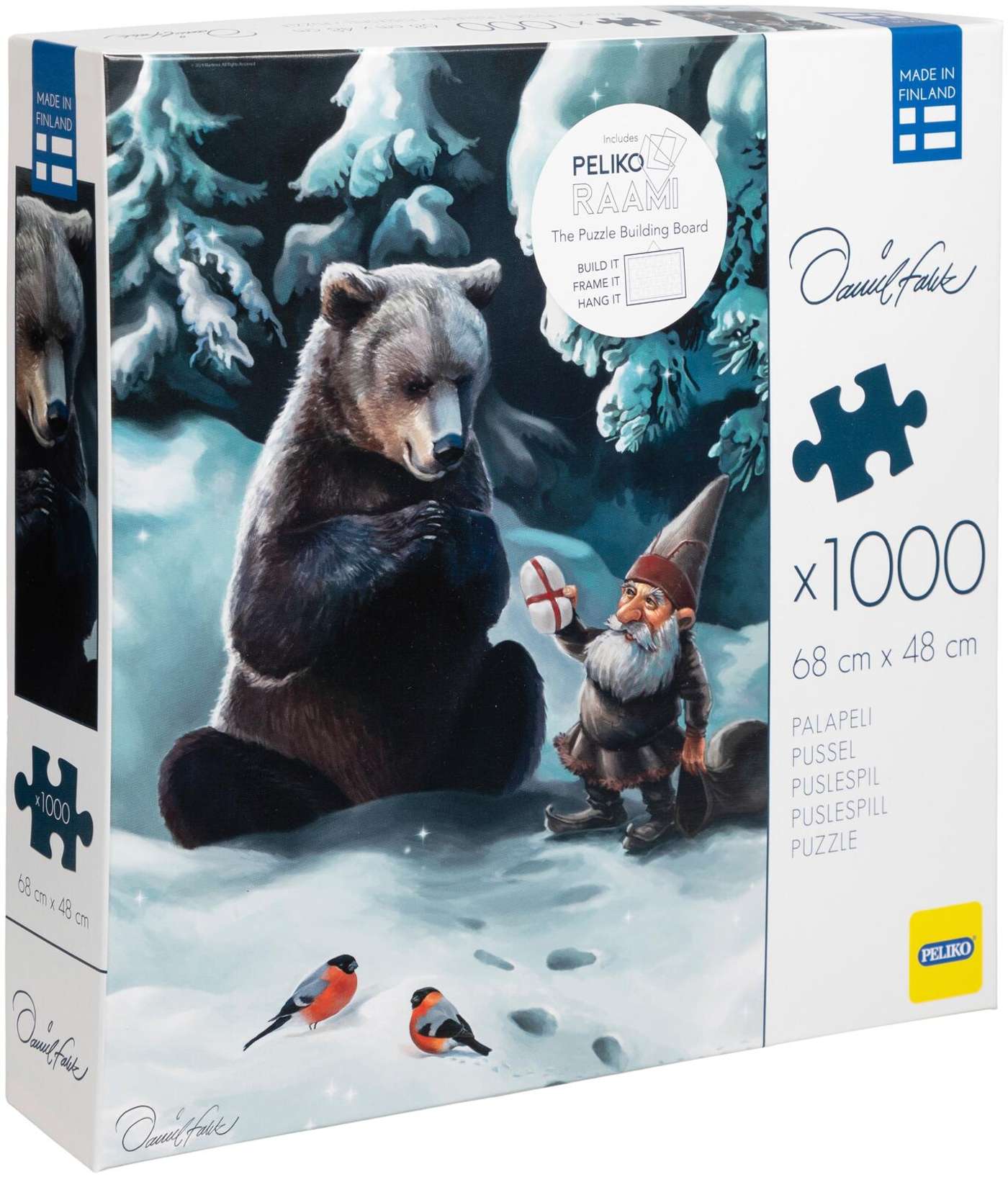 Peliko Daniel Falck 1000 возвращает подарок