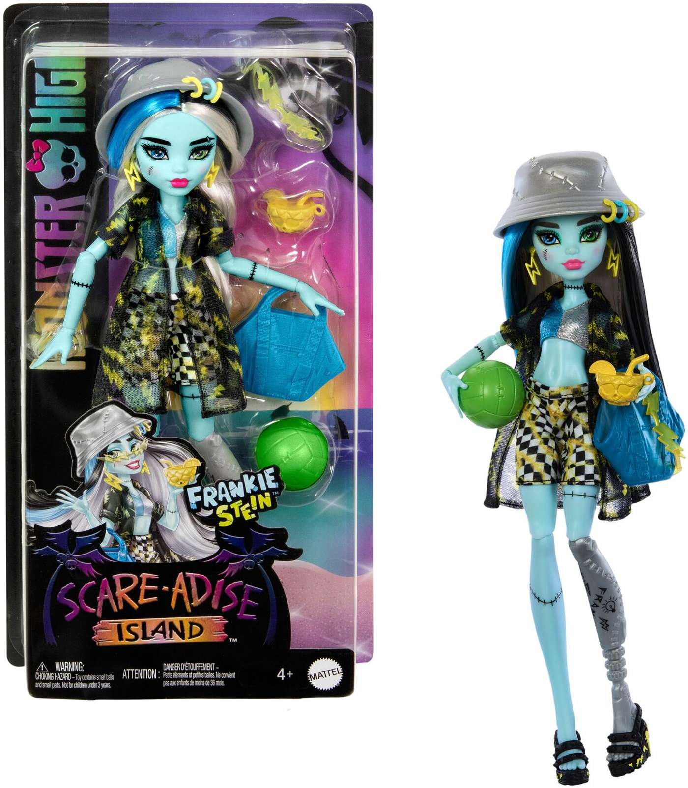 Модная кукла Monster High Scareadiise Фрэнки