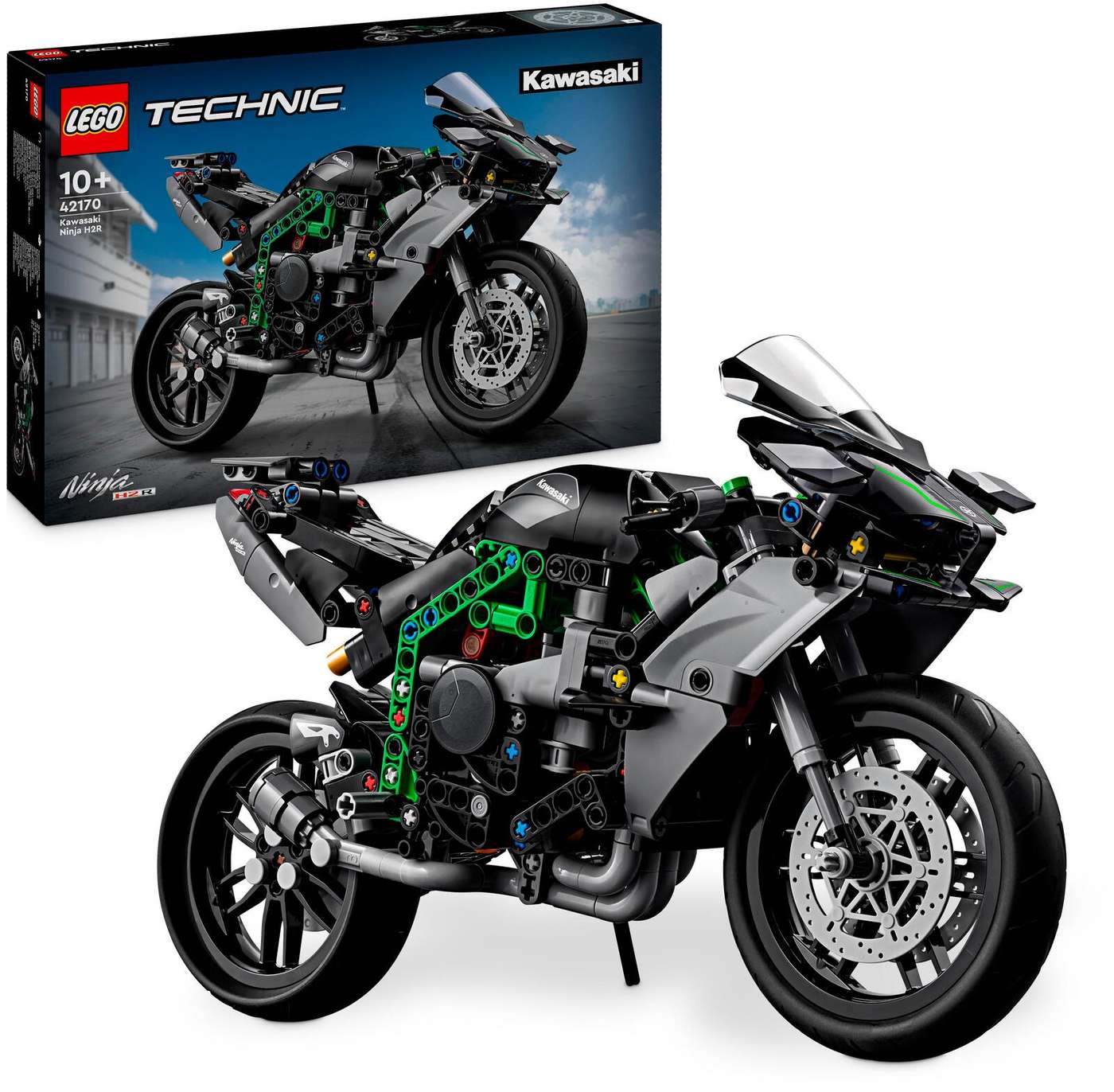 LEGO® Technic 42170 Мотоцикл Kawasaki Ninja H2R, конструктор