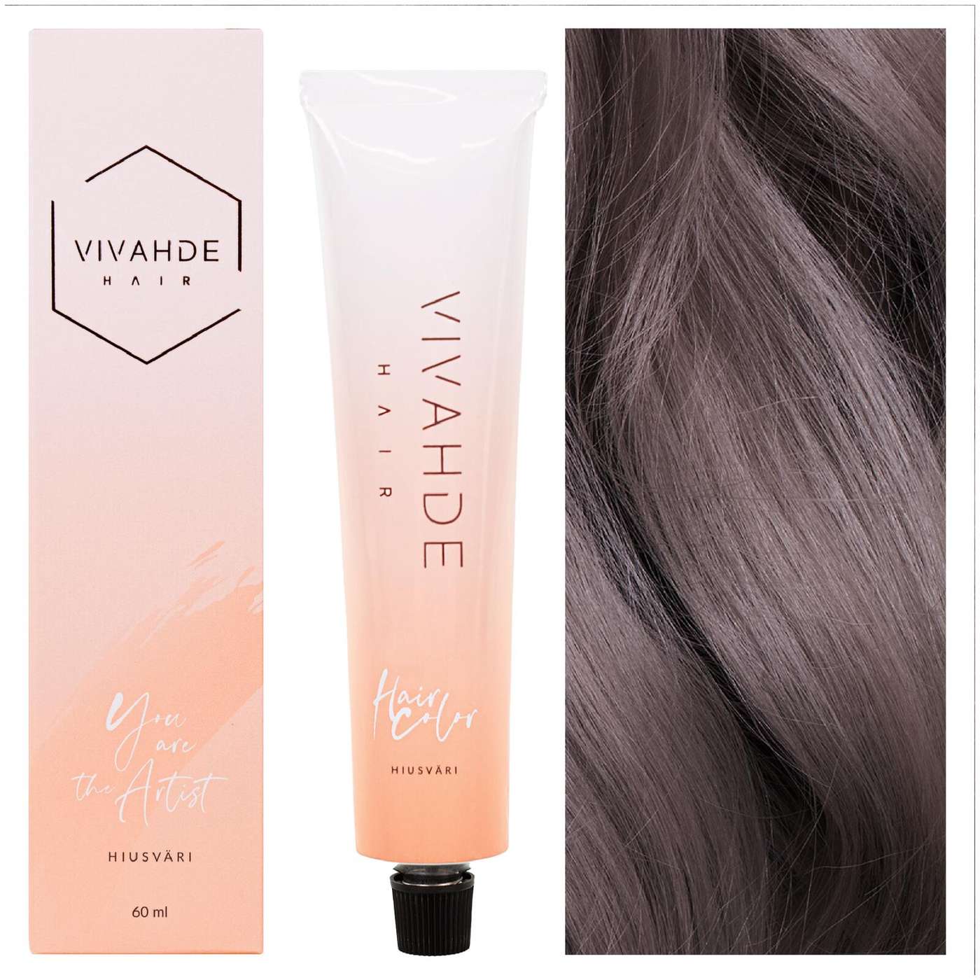 Краска для волос Vivahde Hair 8 NV Neutral Violet 60 мл