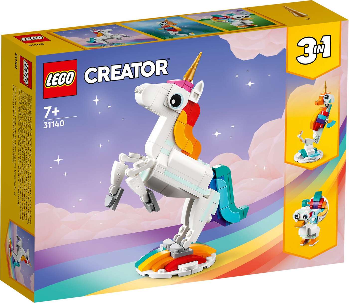 LEGO® Creator 31140 Сказочный единорог