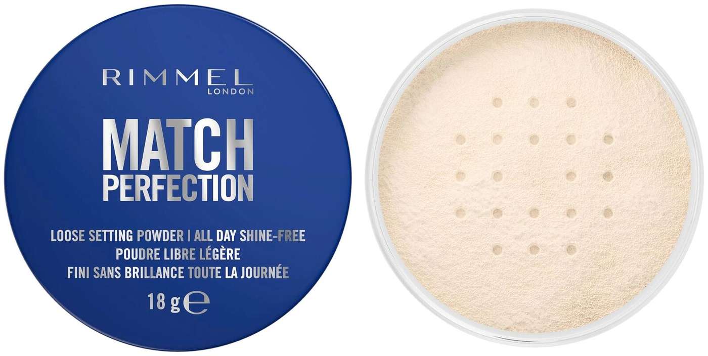 Rimmel London Match Perfection Loose Powder Полупрозрачная рассыпчатая пудра 18 г (цвет полупрозрачный)
