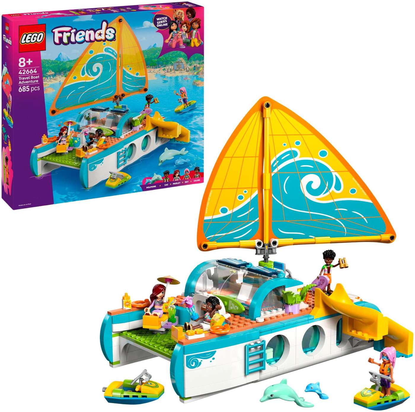 LEGO® Friends 42664 Приключение на лодке
