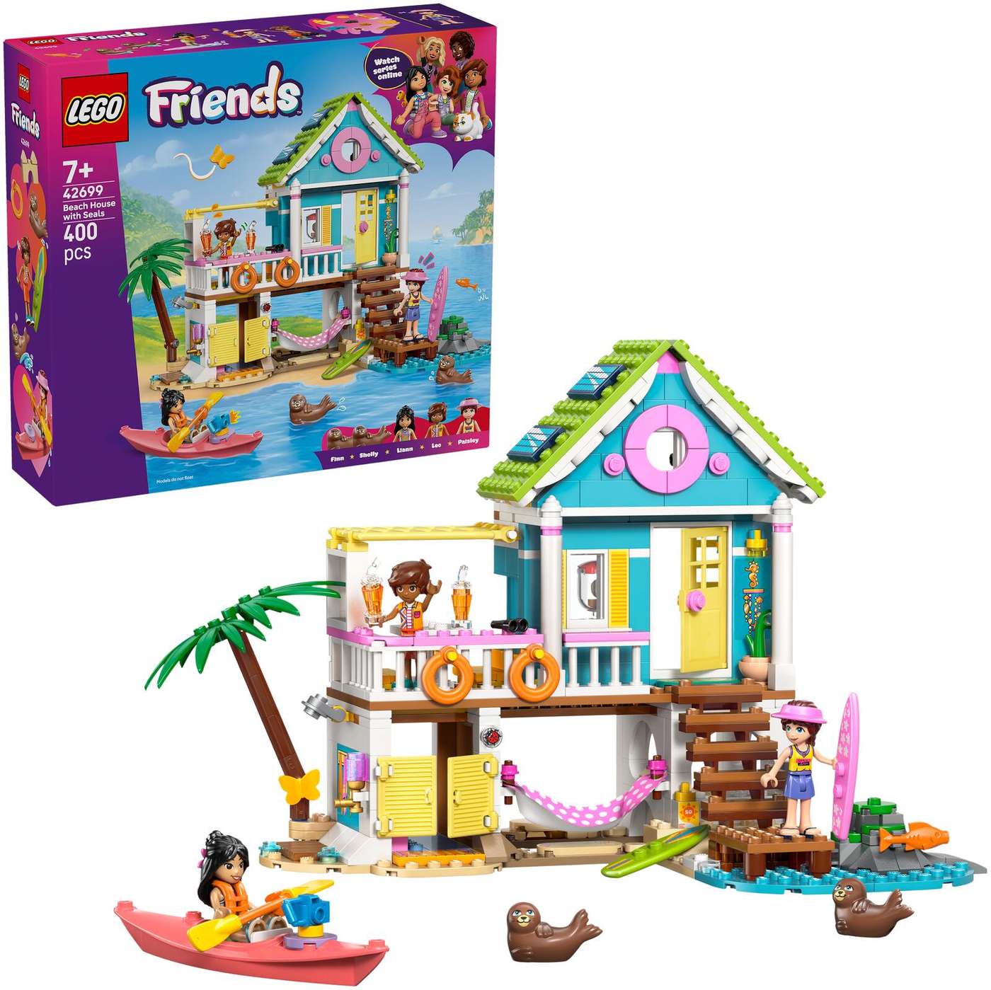 LEGO® Friends 42699 Пляжная вилла и морские котики