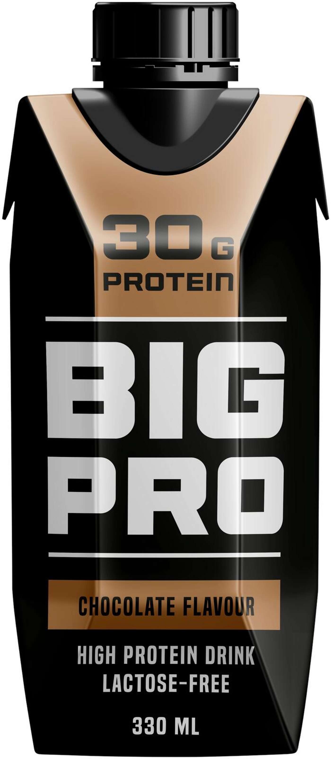 BIG PRO протеиновый напиток шоколадный 330 мл UHT безлактозный