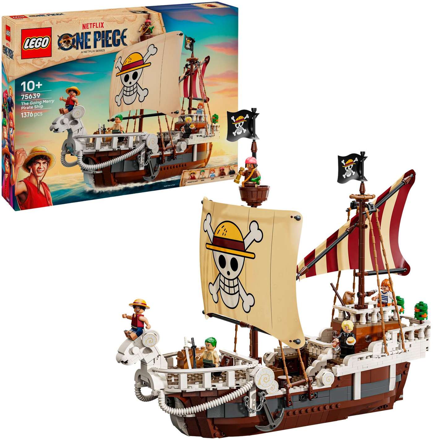 LEGO® ONE PIECE 75639 Пиратский корабль веселится