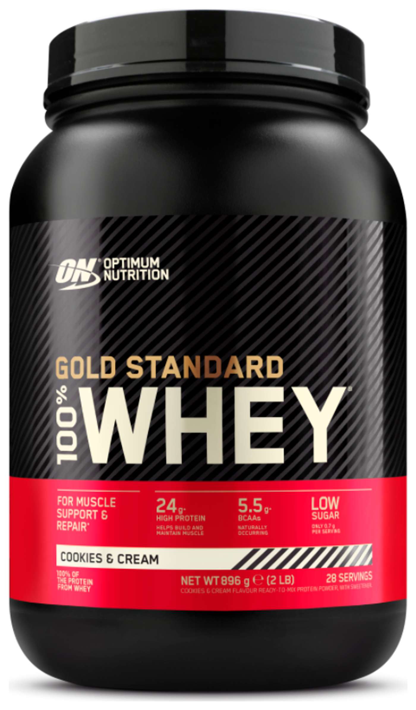 Gold Standard Optimum Nutrition 100% ПЕЧЕНЬЕ И СЛИВКИ GSW - 896 Г