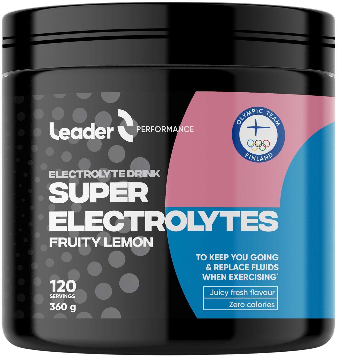 Порошковый электролит Leader Performance Super Electrolytes с цитрусовым вкусом 360 г